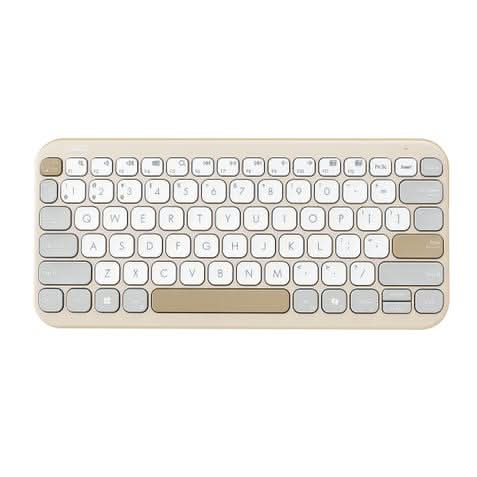 ASUS Marshmallow Wireless Keyboard KW100-OM-CP with Copilot Key