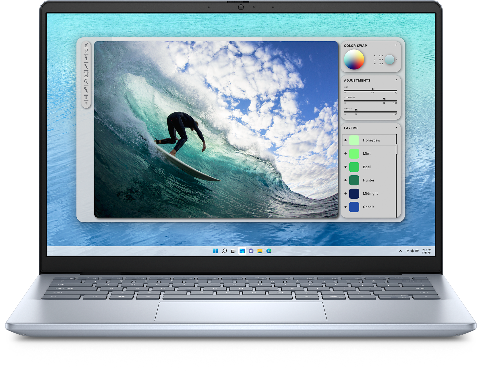 DELLノート Inspiron14 MSOfficeH&B2019 Win11 laptop-inspiron-14-5440nt-ice-