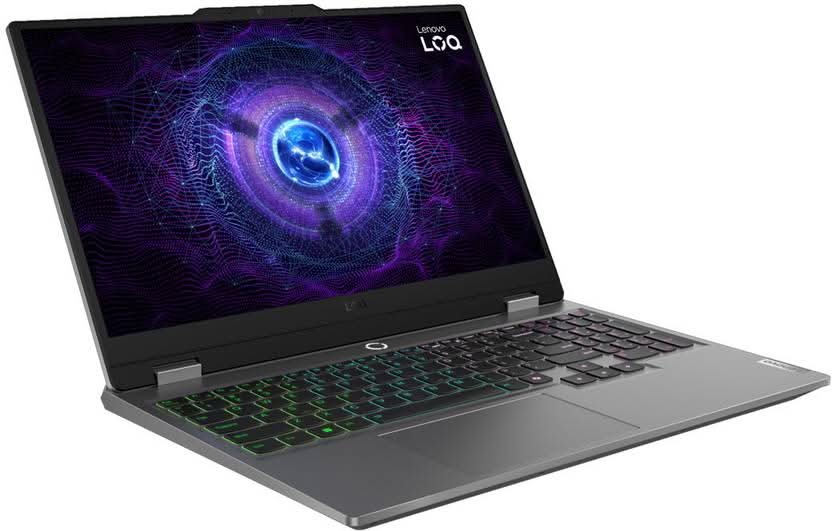 LENOVO INTEL CORE I5 12TH GEN 12450HX - (16 GB/512 GB SSD/WINDOWS 11 HOME/6 GB GRAPHICS/NVIDIA GEFORCE RTX 3050/144 HZ) 83GS00PJIN 2 IN 1 GAMING LAPTOP (15.6 INCH, LUNA GREY, 2.38 KG, WITH MS OFFICE)