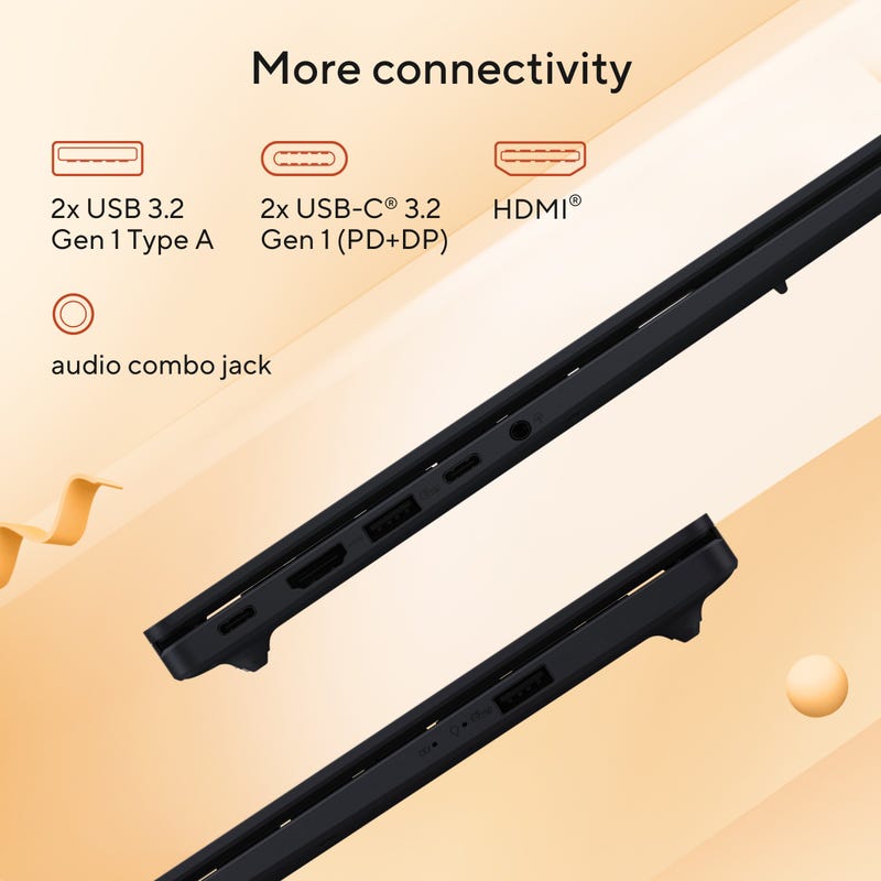 ASUS VIVOBOOK 16, AI POWERED LAPTOP, AMD RYZEN AI 7 350 (16GB/512GB/AMD RADEON GRAPHICS/16.0" WUXGA/WINDOWS 11 HOME/OFFICE HOME 2024 + M365 BASIC (1 YEAR VALIDITY)*) M1607KA-MB109WS