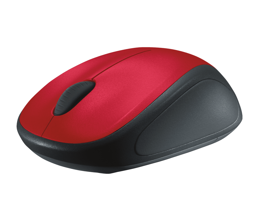 LOGITECH WIRELESS MOUSE M235 - RED