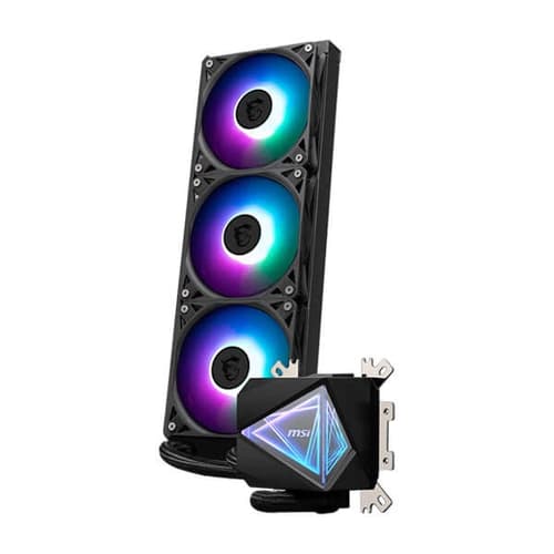 MSI MAG CORELIQUID I360 BLACK - AIO ARGB CPU LIQUID COOLER - BLACK