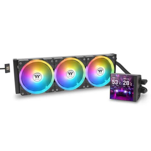 THERMALTAKE MAGFLOE 360 ULTRA ARGB SYNC AIO LIQUID COOLER BLACK
