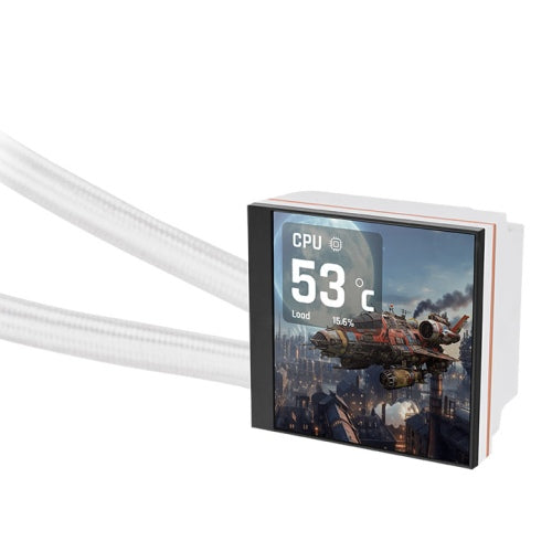 THERMALTAKE MAGFLOE 360 ULTRA ARGB SYNC AIO LIQUID COOLER WHITE