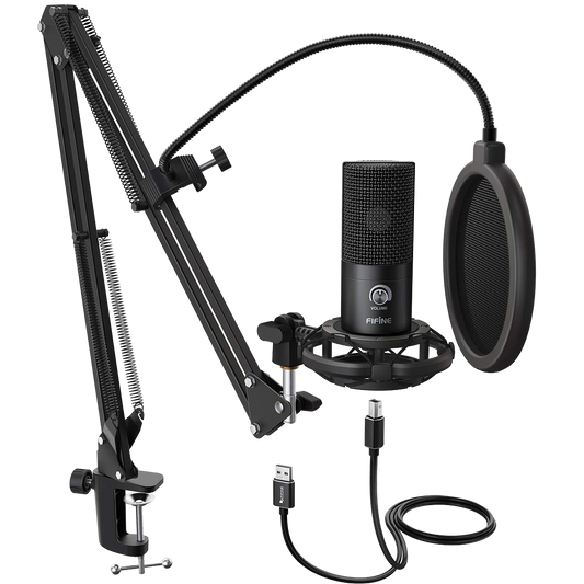 FIFINE T669 - USB MICROPHONE CONDENSER KIT BLACK