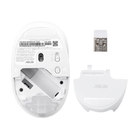ASUS Fragrance Mouse MD101-IW With Unique refillable fragrance design, Up to 2400DPI Resolution