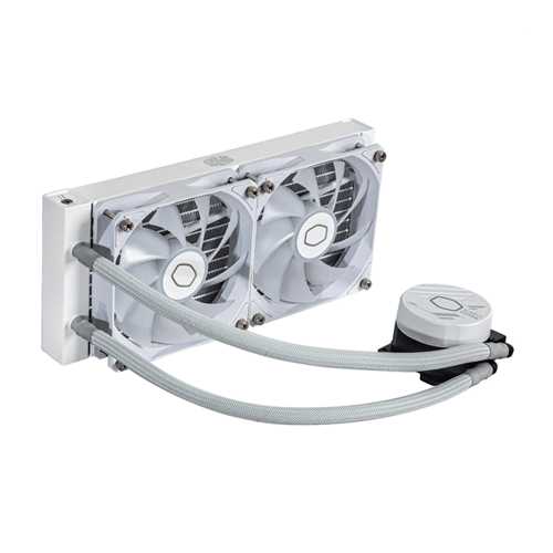COOLER MASTER ML240 CORE 240MM ARGB AIO LIQUID COOLER WHITE