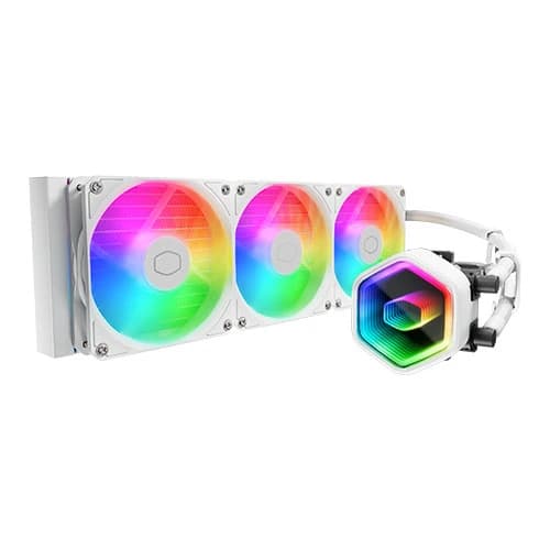 COOLER MASTER ML360L CORE II ARGB CPU LIQUID COOLER (WHITE)