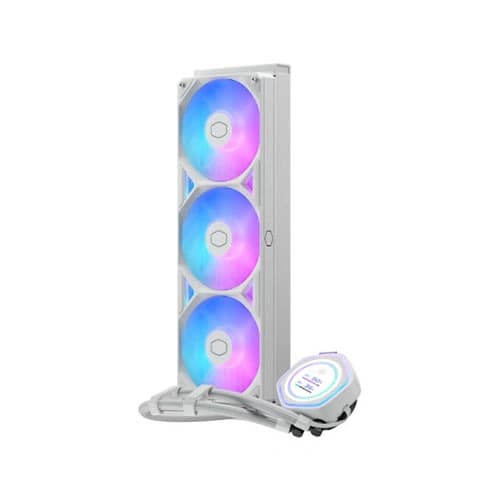 COOLER MASTER MASTERLIQUID ML360 ATMOS II LCD ARGB WHITE FAN