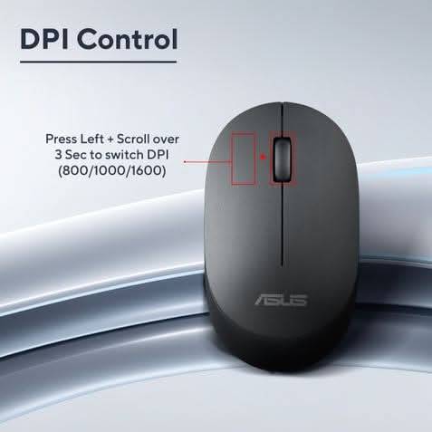 ASUS Bluetooth Silent Mouse MW105