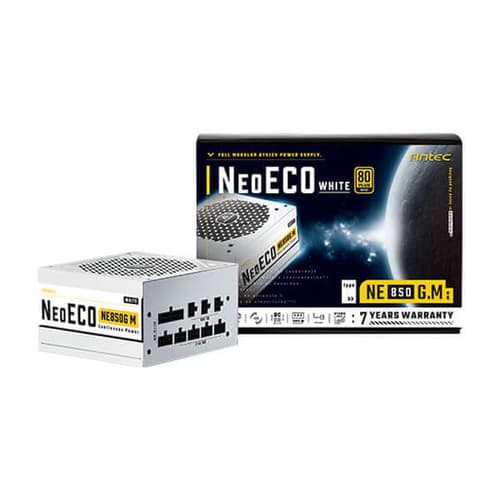ANTEC NE850 WHITE 850 WATT 80 PLUS GOLD SMPS