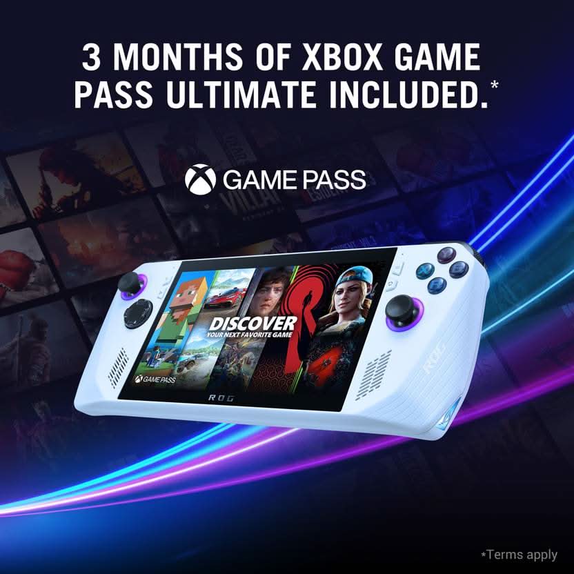 ASUS ROG ALLY AMD RYZEN Z1 HEXACORE ZEN4 - (16 GB/512 GB SSD/WINDOWS 11 HOME) RC71L-NH019W HANDHELD GAMING PC (7 INCH, WHITE, 1.7 KG)