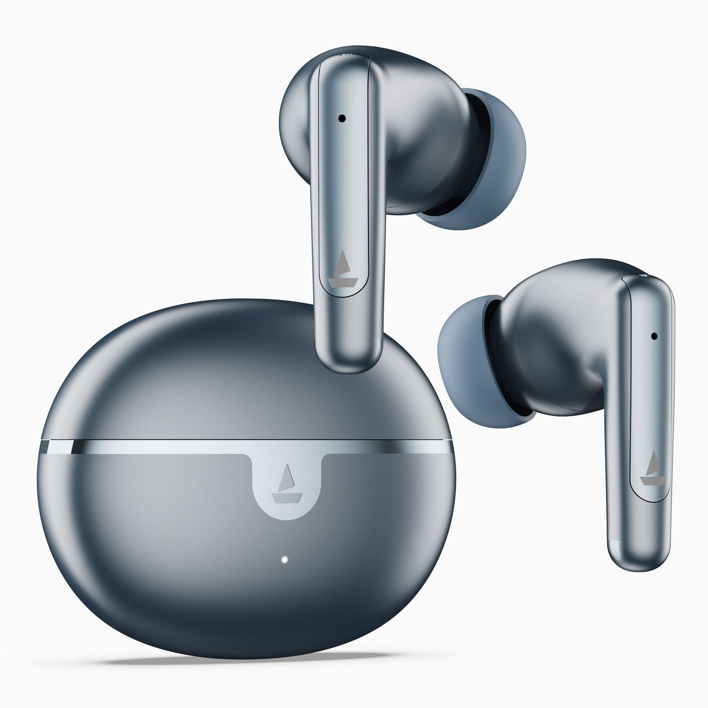Boat Airdopes 161 ANC Elite Bluetooth Earbuds (Blue)