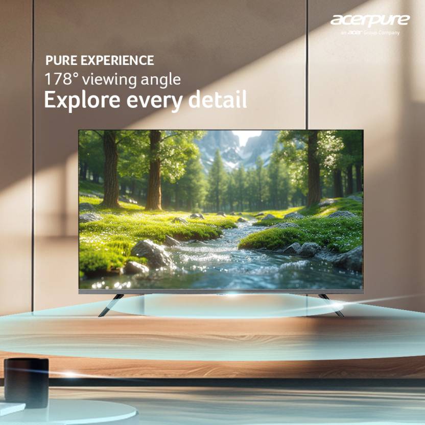 ACERPURE ASPIRE TV BY ACER (2024 SERIES) 80 CM (32 INCH) HD READY LED SMART GOOGLE TV WITH GOOGLE OS | DOLBY AUDIO (AP32HG41AASPD)