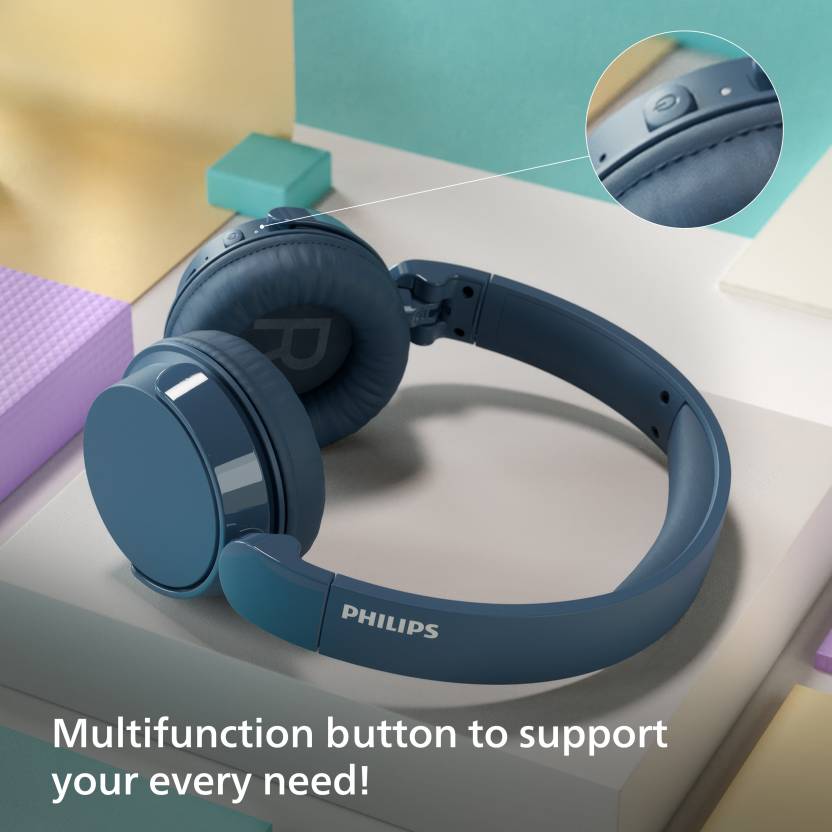 PHILIPS AUDIO TAH4209BL/00 BLUETOOTH (BLUE, ON THE EAR)