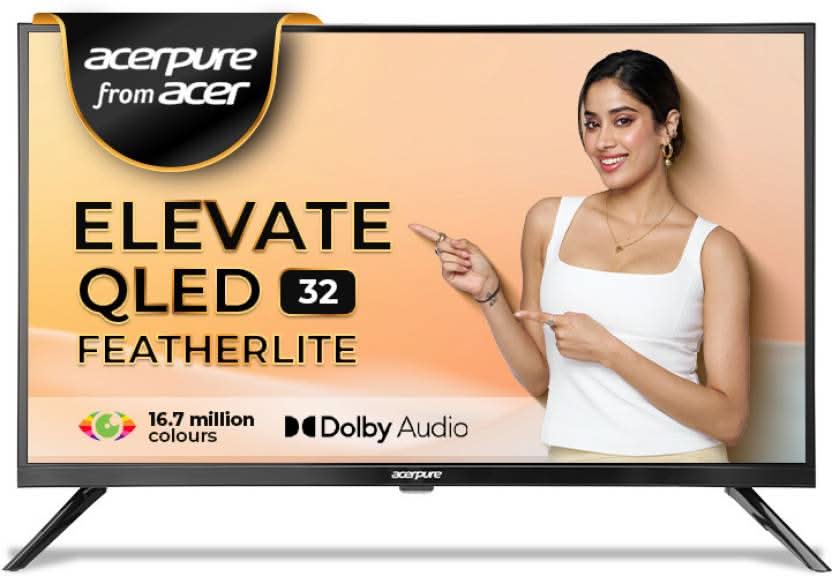 ACERPURE 80 CM (32 INCH) QLED HD READY SMART GOOGLE TV (AP32HG41QFLED)