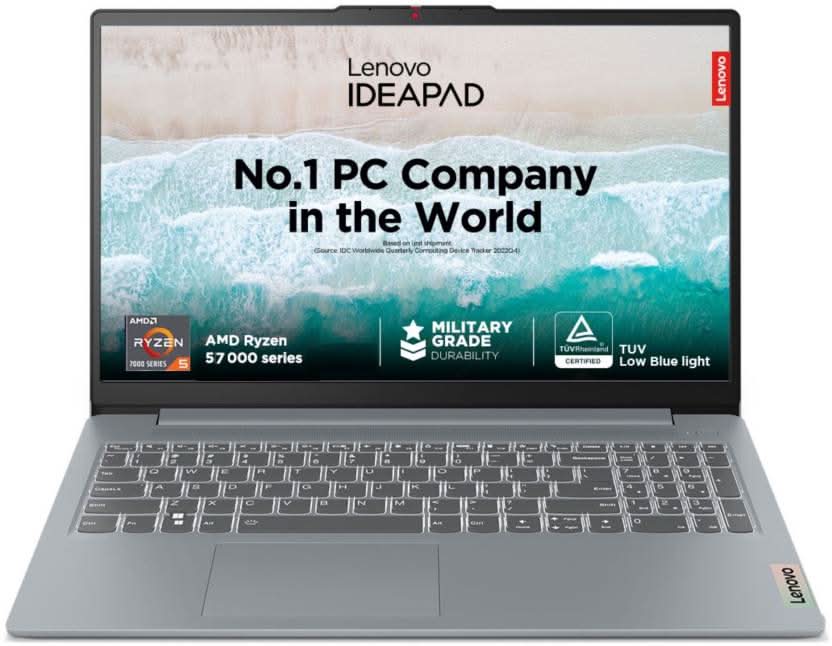 LENOVO IDEAPAD SLIM 82XM00A7IN [R5-7530U RYZEN/8GB/512GB SSD
