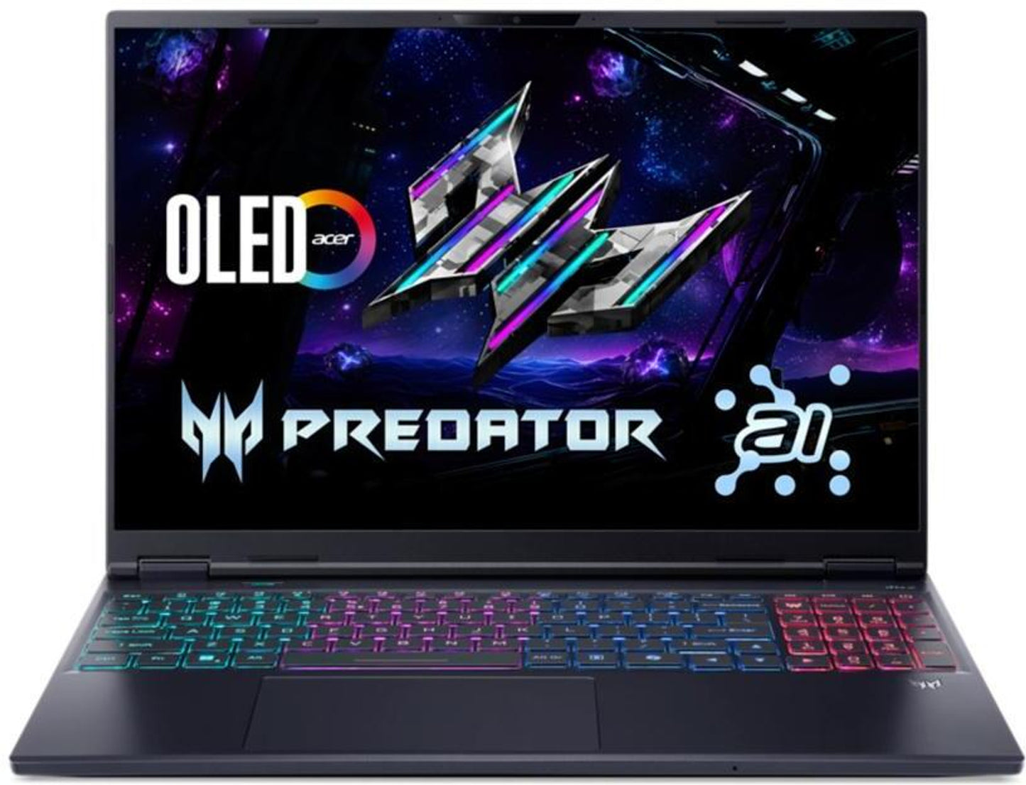 ACER PREDATOR HELIOS NEO 16S AI ULTRA 7 PROCESSOR 255HX 16 GB DDR5 6400MHZ MEMORY 1024GB PCIE NVME SED SSD RTX 5070 8G-GDDR7 (4C*512*8*4) 28GBPS 16" OLED 240HZ DCI-P3 100% DDS W11 ABYSSAL BLACK