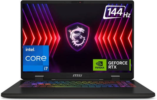 MSI Sword 16 HX Intel Core i7 13th Gen 13700HX - (16 GB/1 TB SSD/Windows 11 Home/8 GB Graphics/NVIDIA GeForce RTX 4060/144 Hz) Sword 16 HX B13VFKG-653IN Gaming Laptop (16 Inch, Cosmos Gray, 2.3 Kg, With MS Office)