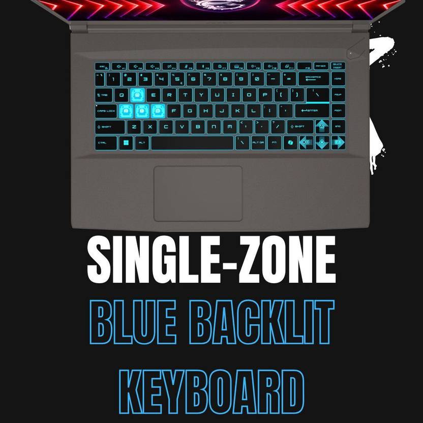 MSI Thin 15 Intel Core i5 13th Gen 13420H - (16 GB/512 GB SSD/Windows 11 Home/6 GB Graphics/NVIDIA GeForce RTX 3050/144 Hz) THIN 15 B13UDX-129IN Gaming Laptop (15.6 Inch, Cosmos Gray, 1.86 Kg)