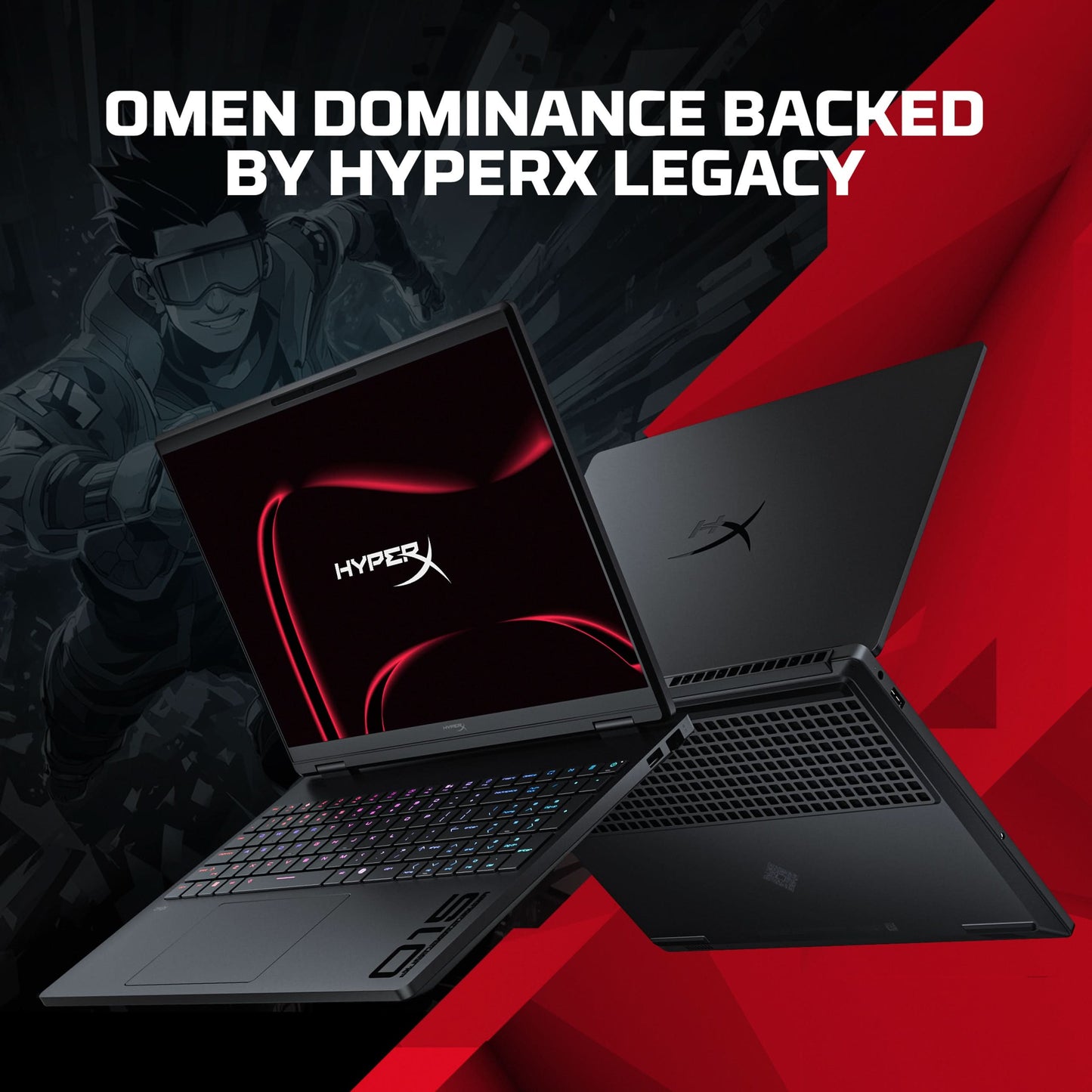 HP OMEN 15-ga0005TX Gaming Laptop, Intel Core i7-14650HX, 24GB RAM, 1TB SSD, GeForce RTX 5060 8GB, Windows 11, Black