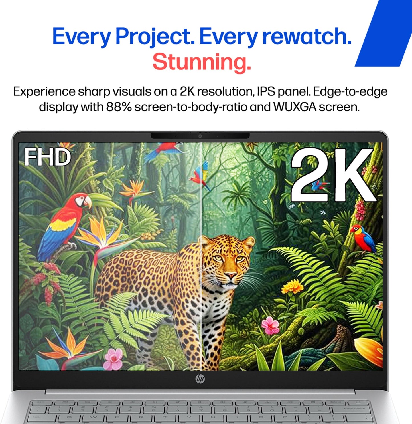 HP OmniBook 3 14-HZ0024QU 14 Inch WUXGA Laptop, Snapdragon X X1, 16GB RAM, 512GB SSD, Windows 11 Home, Microsoft Office 2024, Silver