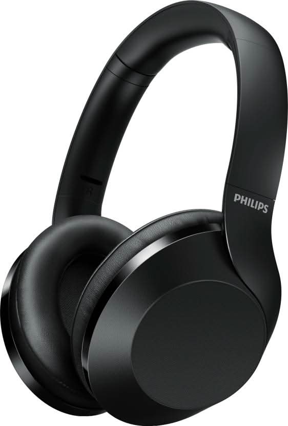 PHILIPS TAPH802BK/00 OVER-EAR WIRELESS HEADPHONE WITH HI-RES AUDIO, 30 HR PLAYTIME BLUETOOTH GAMING (BLACK, ON THE EAR)