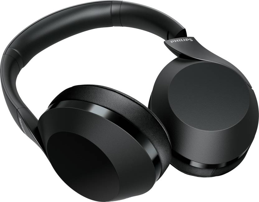 PHILIPS TAPH802BK/00 OVER-EAR WIRELESS HEADPHONE WITH HI-RES AUDIO, 30 HR PLAYTIME BLUETOOTH GAMING (BLACK, ON THE EAR)