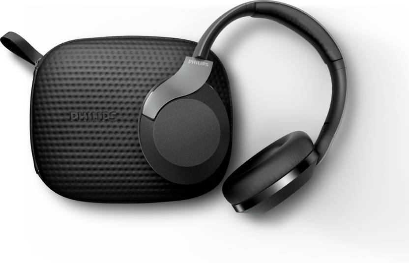 PHILIPS TAPH805BK/10 WIRELESS HEADPHONE WITH TOUCH CONTROL, ACTIVE NOISE CANCELLATION BLUETOOTH (BLACK, ON THE EAR)