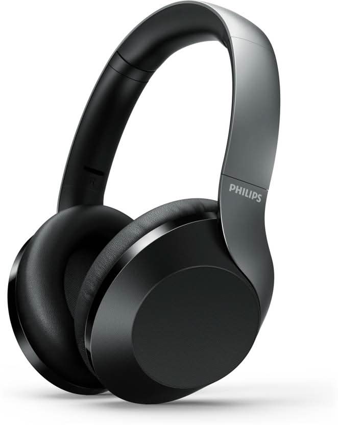 PHILIPS TAPH805BK/10 WIRELESS HEADPHONE WITH TOUCH CONTROL, ACTIVE NOISE CANCELLATION BLUETOOTH (BLACK, ON THE EAR)