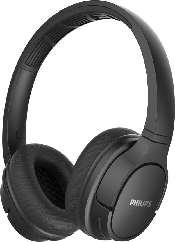 PHILIPS TASH402BK/00 WIRELESS WITH MIC BLUETOOTH (BLACK, ON THE EAR)