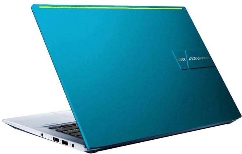 ASUS AMD RYZEN 5 HEXA CORE 8TH GEN - (8 GB/512 GB SSD/WINDOWS 11 HOME) M3400QA-KM501WS LAPTOP (14 INCH, COSMOS BLUE, WITH MS OFFICE)