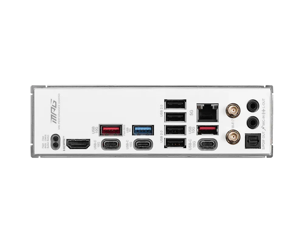 MSI MPG B850 EDGE TI WIFI MOTHERBOARD