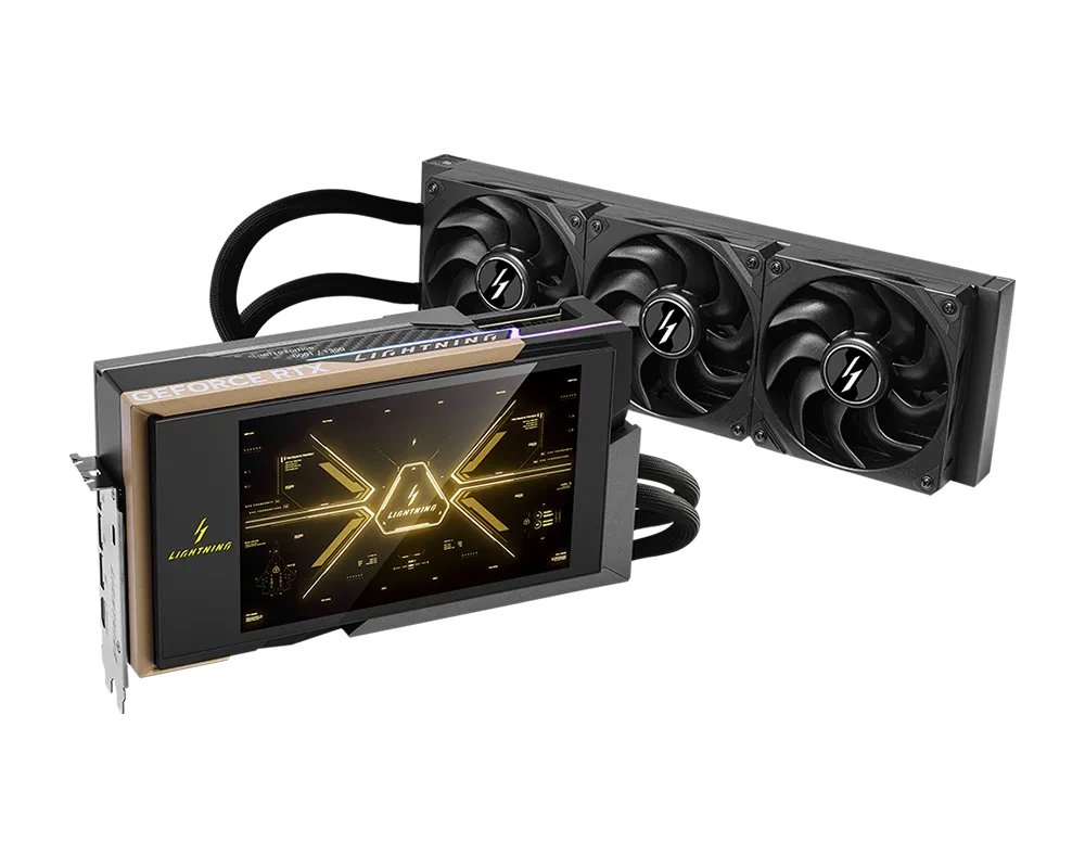 MSI GeForce RTX 5090 32G LIGHTNING Z GRAPHIC CARD