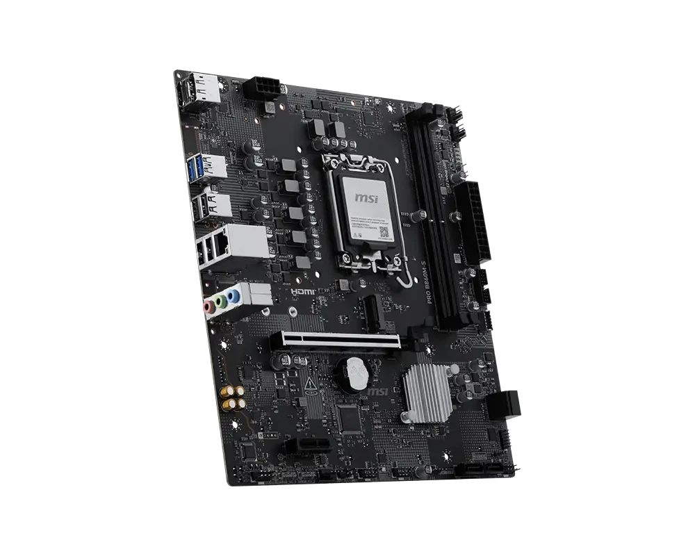 MSI PRO B860M-S DDR5 LGA 1851 Motherboard