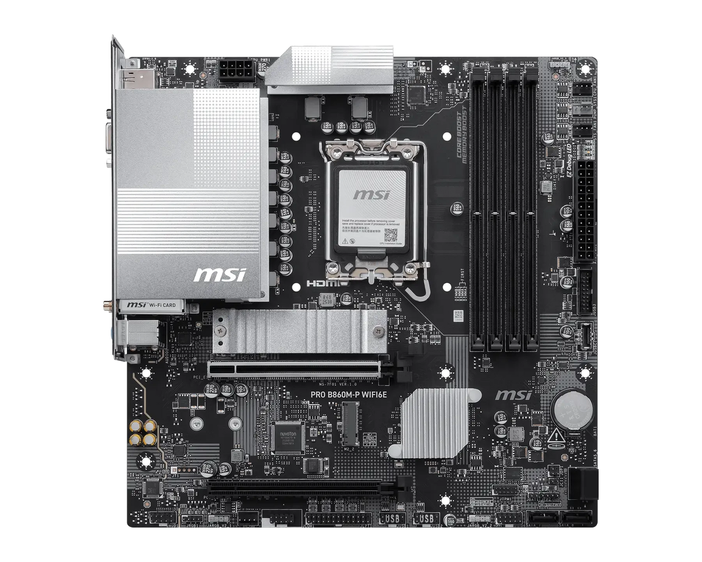 MSI PRO B860M-P WIFI6E LGA 1851 Motherboard