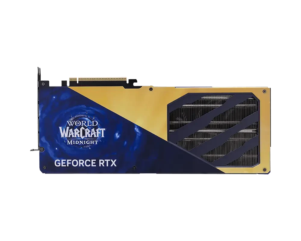 MSI GeForce RTX 5070 12G World of Warcraft MIDNIGHT VOID EDITION OC