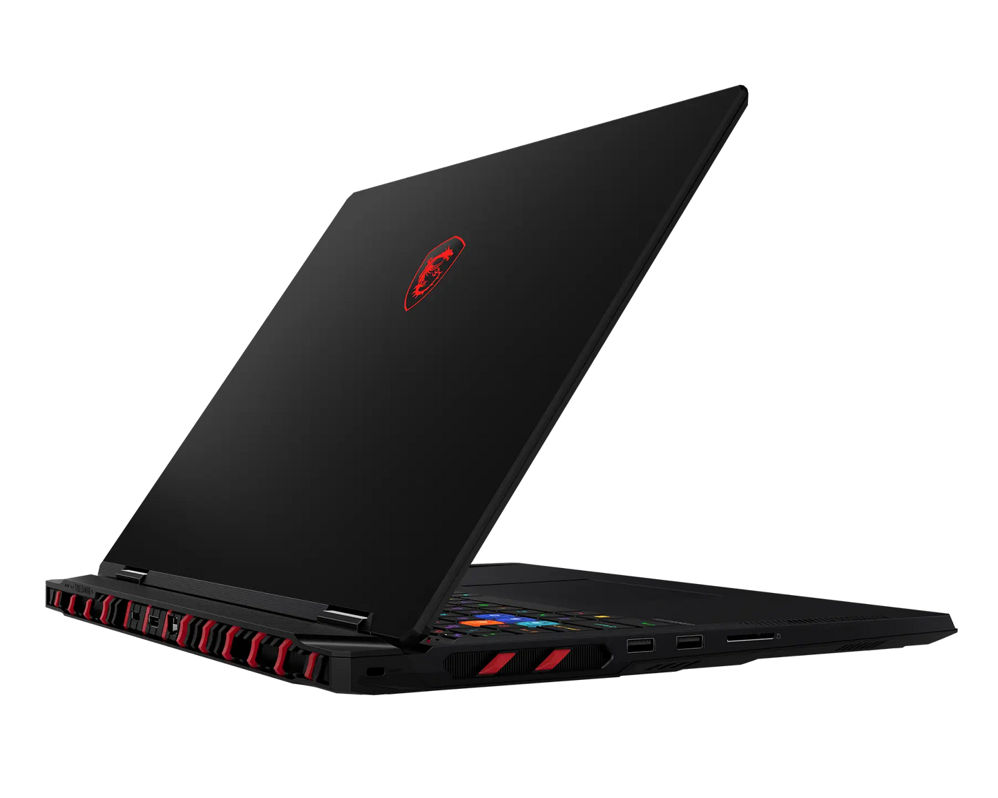 MSI Raider 18 Max HX A2WJ Intel Core Ultra 9 processor 290HX Plus, 64GB DDR5 Ram, 2TB SSD, 18 Inch, 16:10 UHD+ (3840x2400), MiniLED, IPS-Level panel, NVIDIA GeForce RTX 5090 Laptop GPU, GDDR7 24GB, Win 11 Home, 2 Yrs Warranty, Core Black