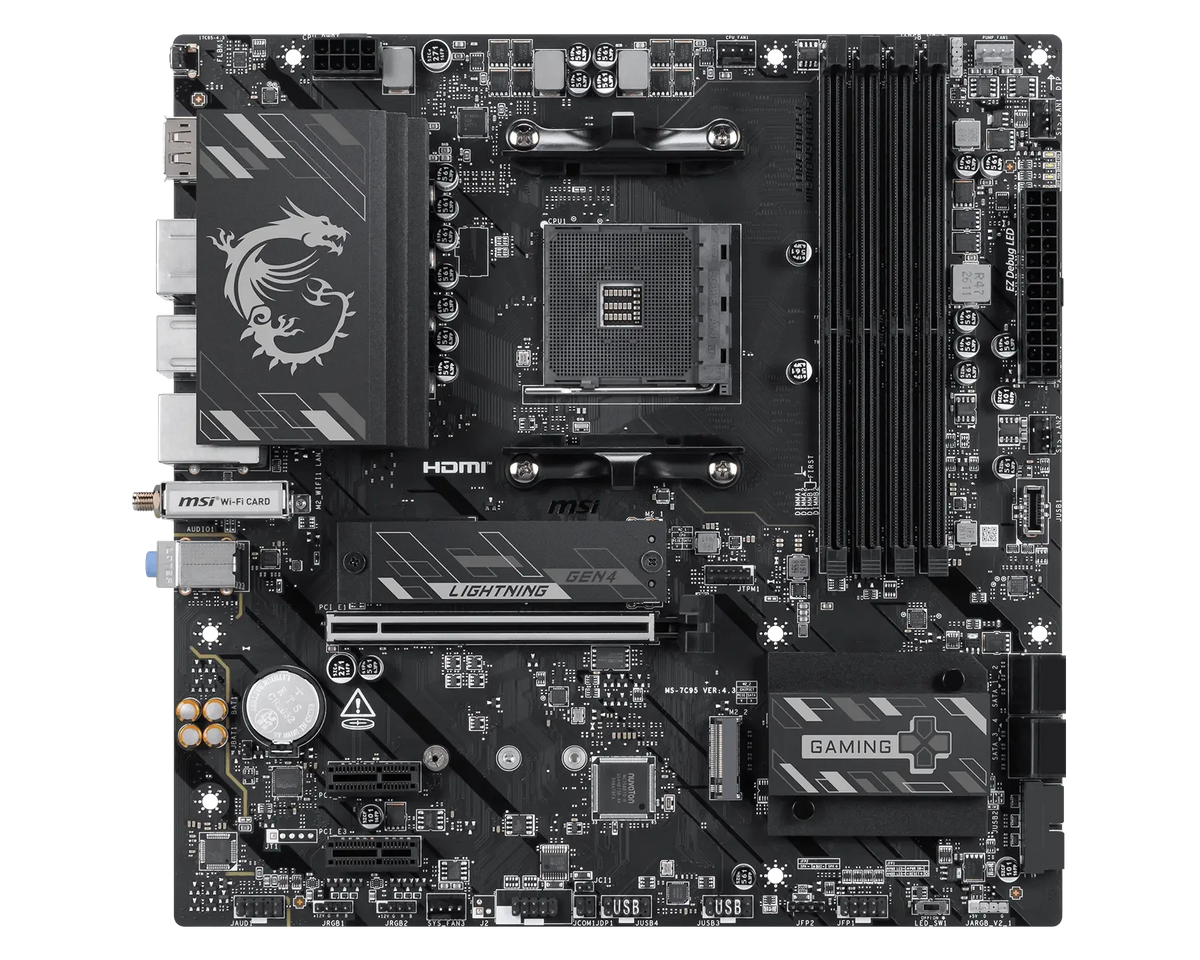 MSI B550M Gaming Plus WiFi6E DDR4 M-ATX Motherboard