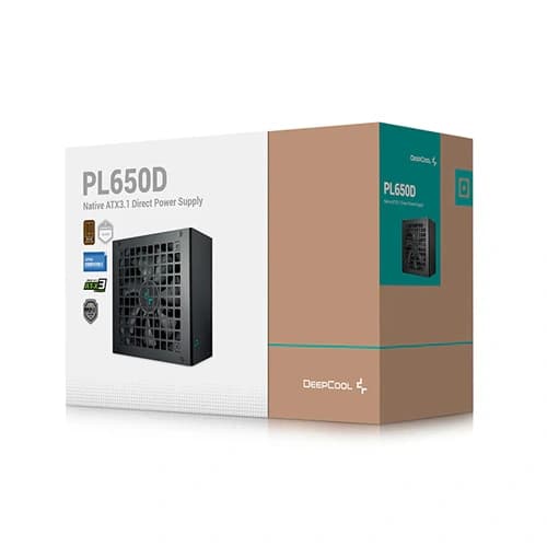 DEEPCOOL 650W PF650D 80 PLUS NON MODULAR SMPS