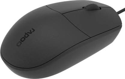 MOUSE-RAPOO-N100-BLACK