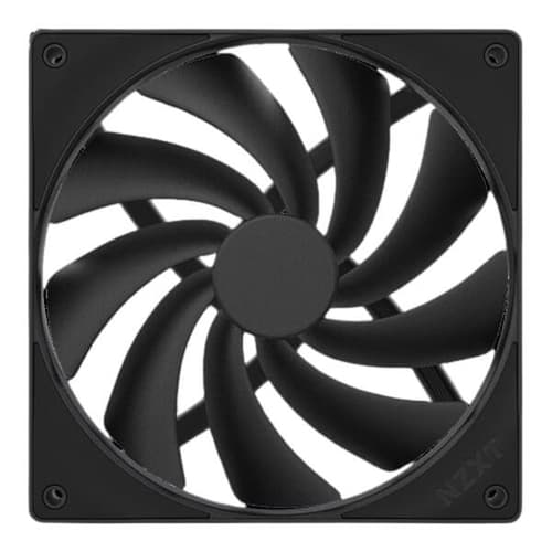 NZXT 140MM QUIET AIRFLOW FANS - SINGLE PACK (BLACK) - RF-Q14SF-B2