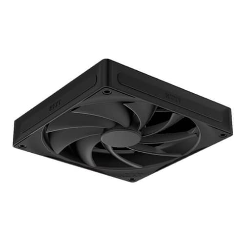 NZXT 140MM QUIET AIRFLOW FANS - SINGLE PACK (BLACK) - RF-Q14SF-B2