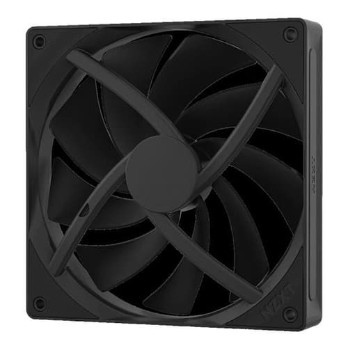 NZXT 140MM QUIET AIRFLOW FANS - SINGLE PACK (BLACK) - RF-Q14SF-B2