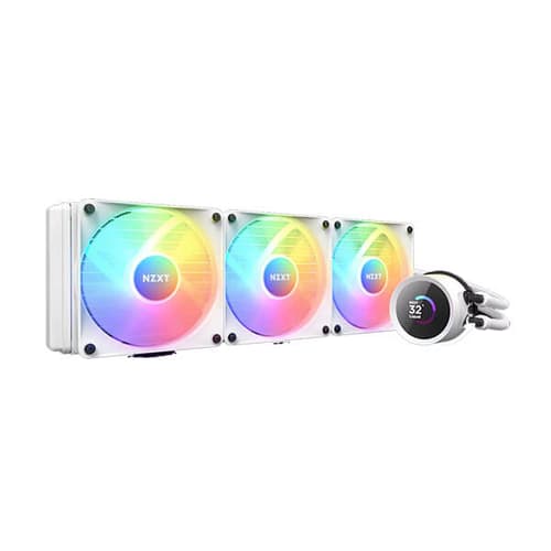 NZXT KRAKEN 360MM RGB AIO LIQUID COOLER WHITE RL-KR360-W1