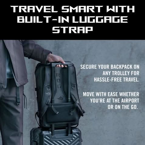 ASUS ROG Ranger Gaming Backpack BP2701 Cybertext Edition