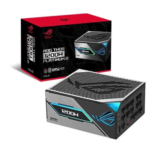 Asus ROG Thor 1200W Platinum III ATX 3.1 Fully Modular SMPS