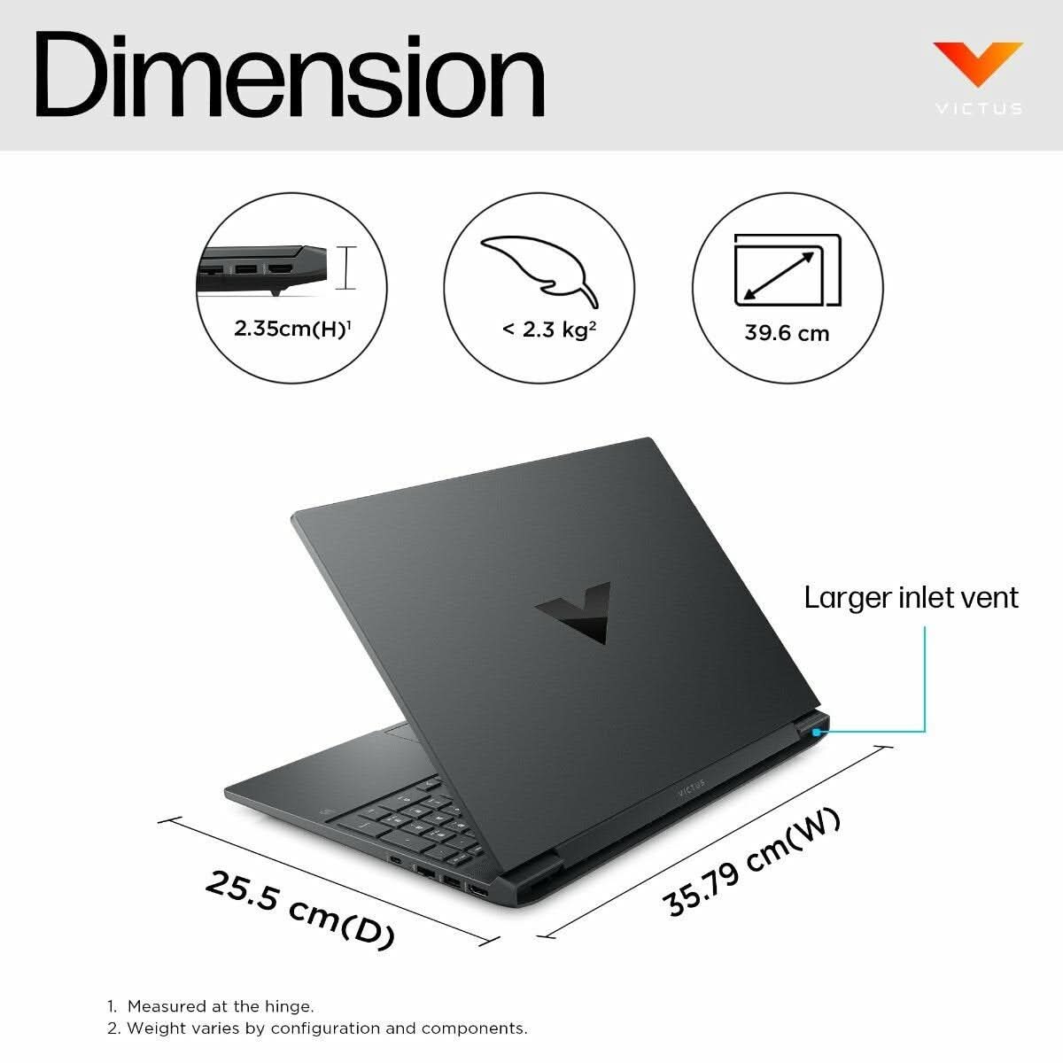 HP VICTUS 15-FA2078TX (I7-13620H/16/512GB/W11 MS2024/6GB/SILVER)