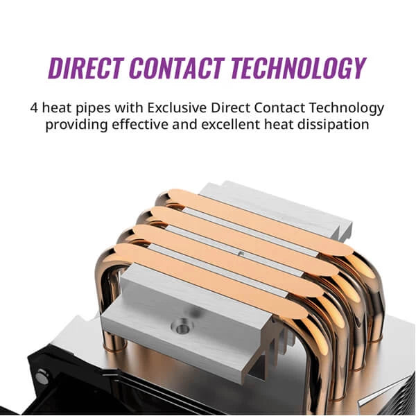 COOLER MASTER HYPER 410R RGB CPU AIR COOLER