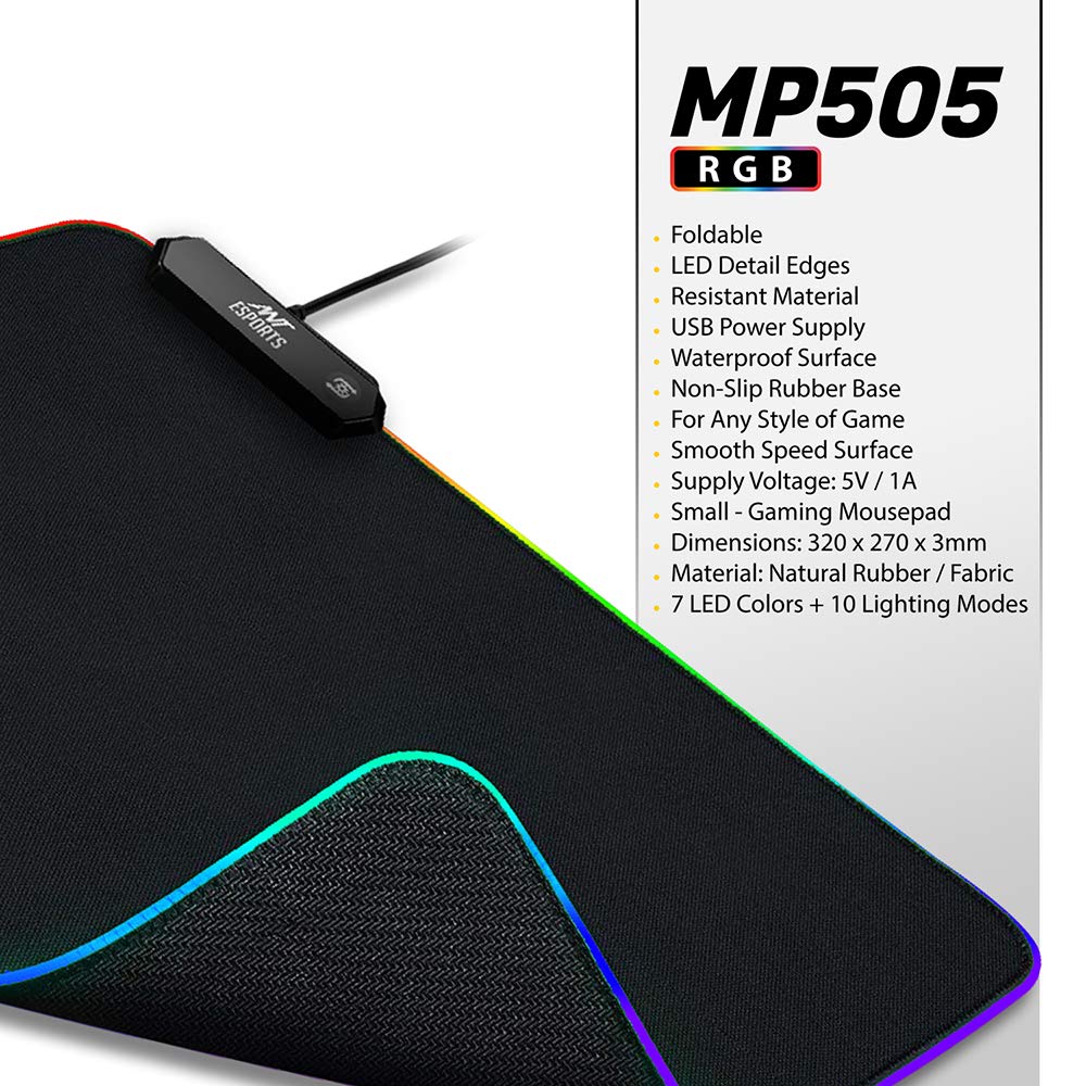 MOUSE-PAD-ANT-ESPORTS-MP505-RGB